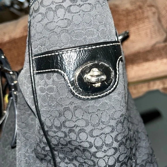 Black Coach Women's Tote Bag - Picture 8 of 10